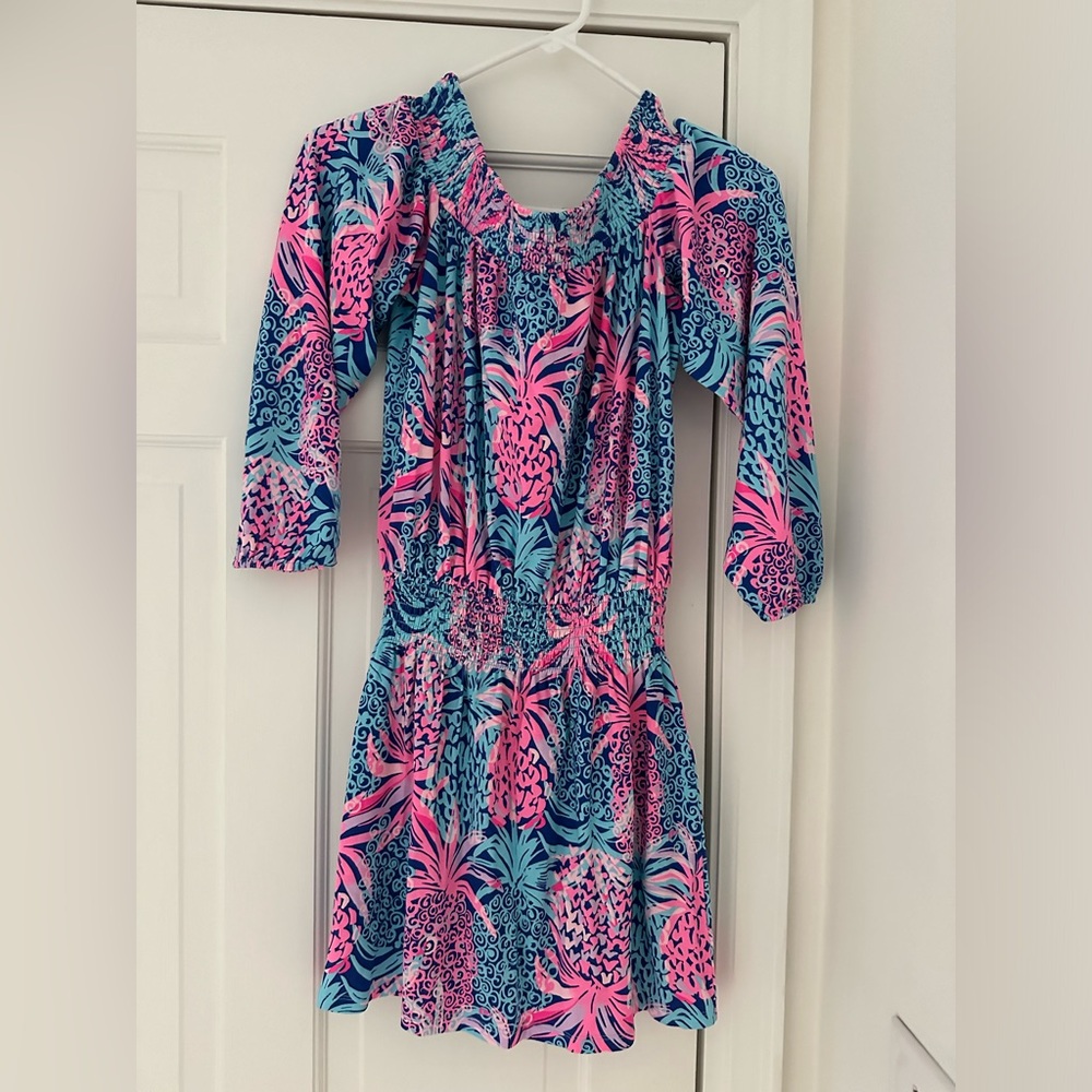 Lily Pulitzer off the shoulder romper